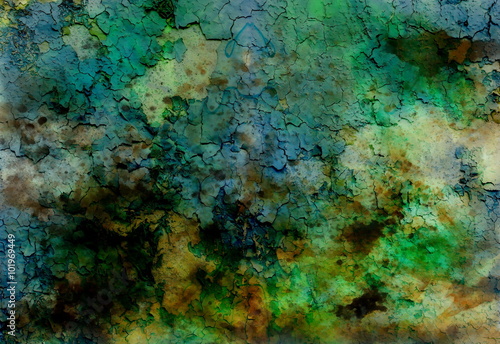 Abstract background with spots and crackle structure..