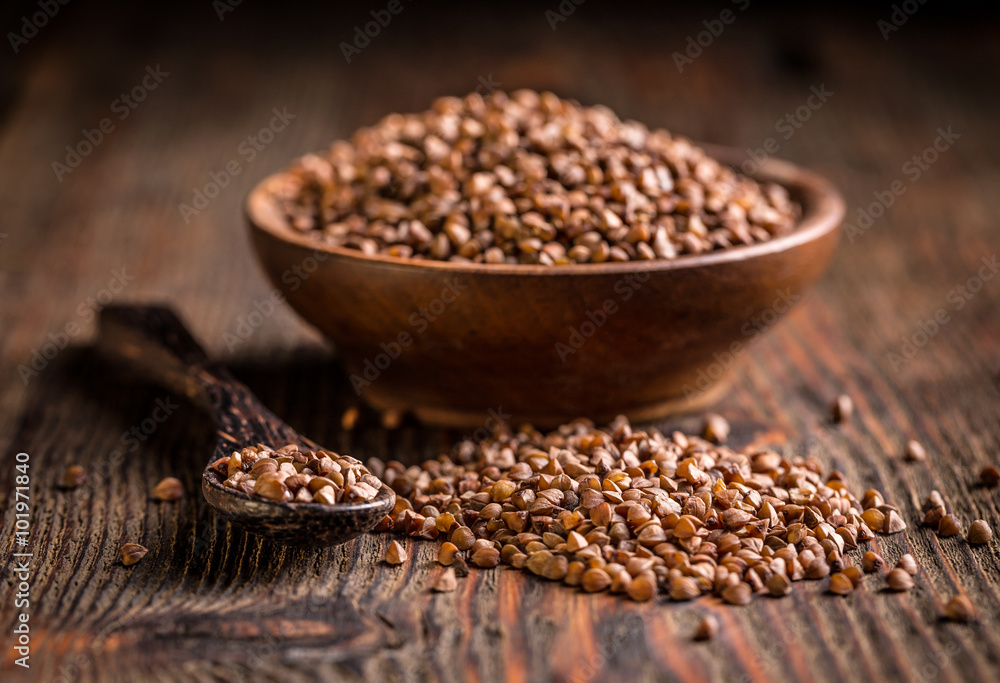 Brown buckwheat groats Brown buckwheat groats