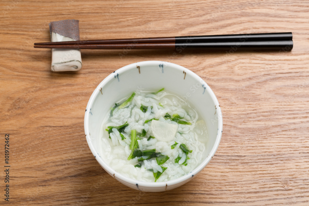 七草粥
七草粥