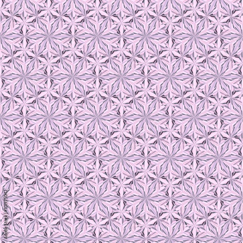 Seamless crystal repeating pattern