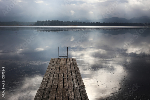 Steg am Hopfensee photo