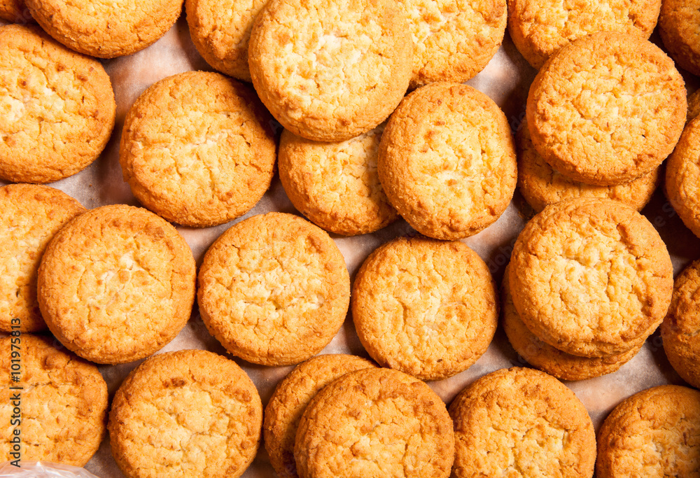 The texture of a delicious cookie The texture of a delicious cookie