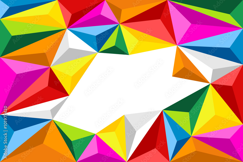 Polygones 3D Couleurs Polygones 3D Couleurs