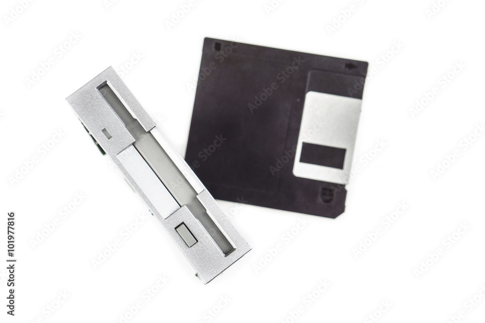 Floppy disk drive and diskette 02 Floppy disk drive and diskette 02