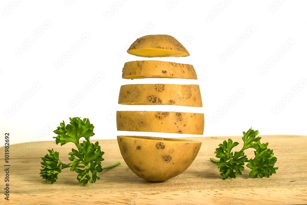 Patate tranchée
