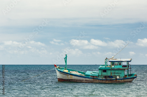 Vietnam  island of PhuQuoc  fishing boat