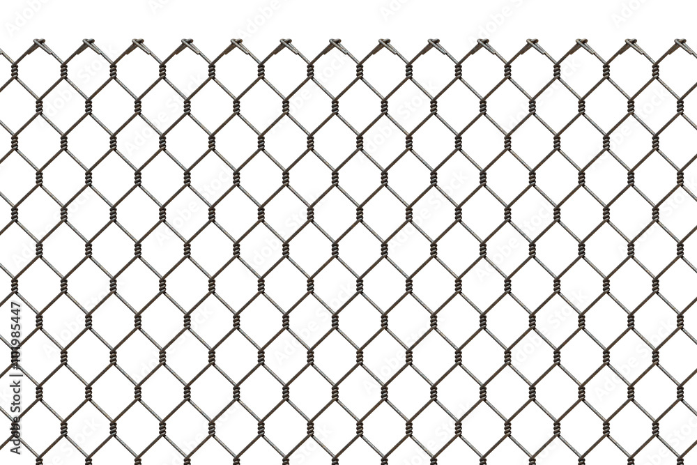 Fototapeta premium Rusty metal grid