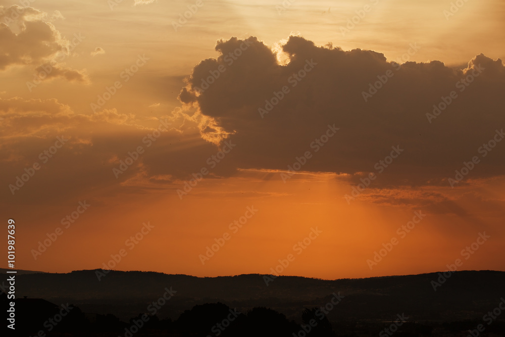 Fototapeta premium sunset