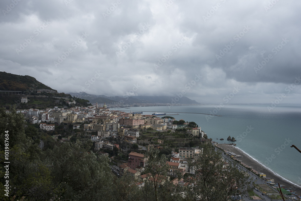 Amalfi Coast - view Vietri  sul Mare - panorama