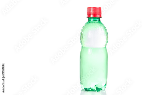 plastic water bottle