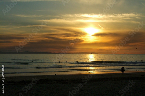 Amazing Sunset at the Beach