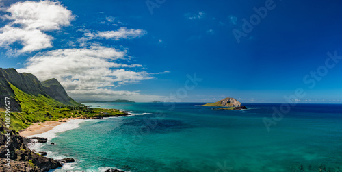 Fotografi oahu east coast view landscape