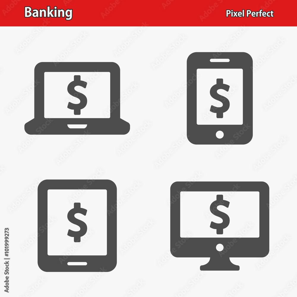 Banking Icons. Professional, pixel perfect icons optimized for both large and small resolutions. EPS 8 format. Banking Icons. Professional, pixel perfect icons optimized for both large and small resolutions. EPS 8 format.