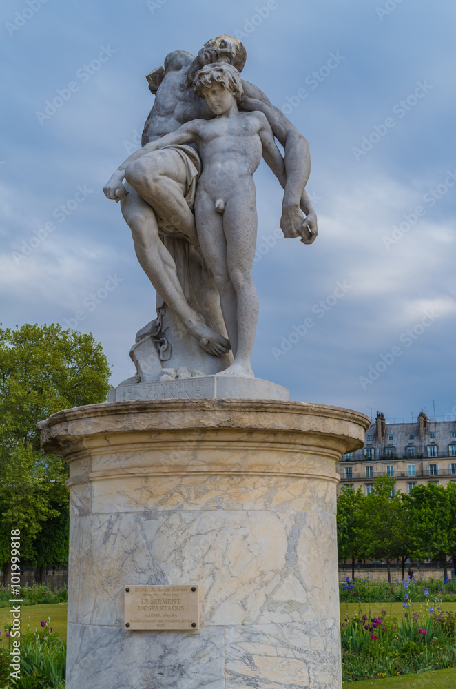 Obraz premium Paris Statues