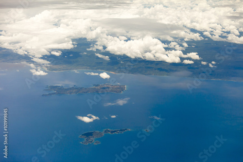 aerial view of lake malawi