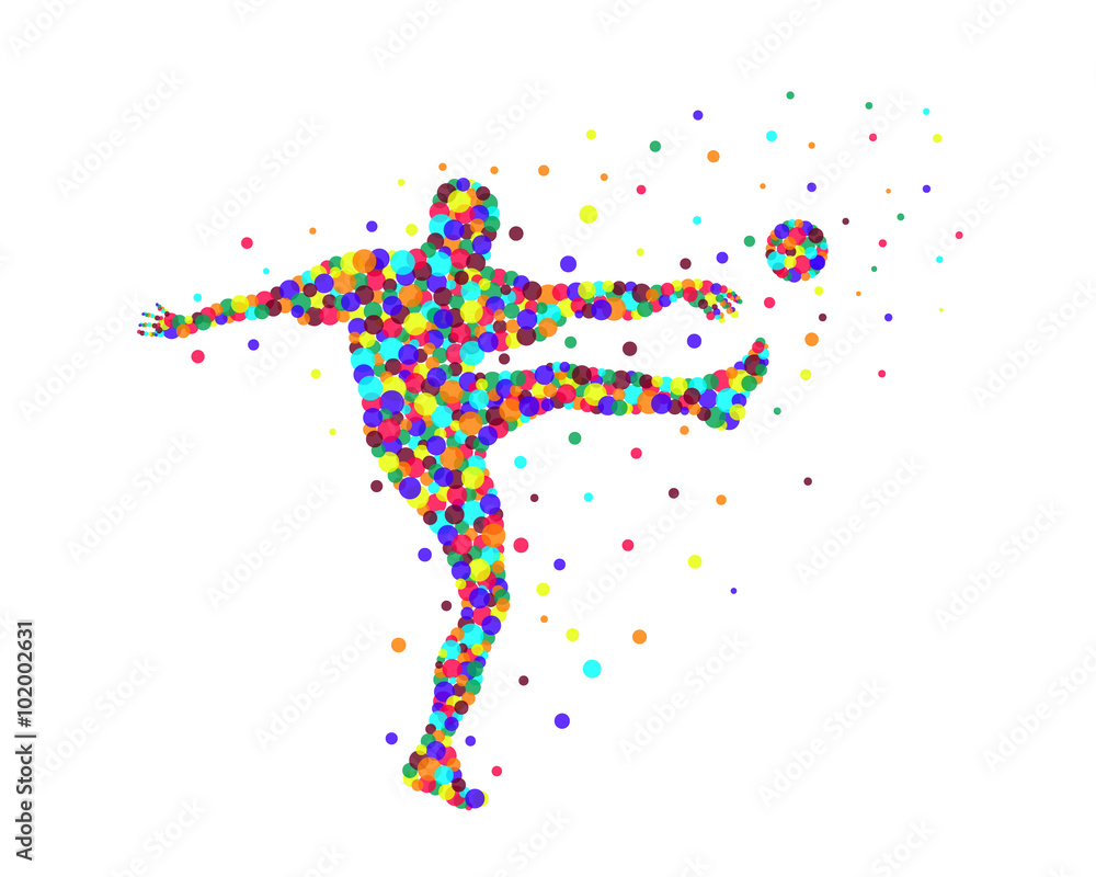 Football Silhouette Graphics Logo Football Silhouette Graphics Logo