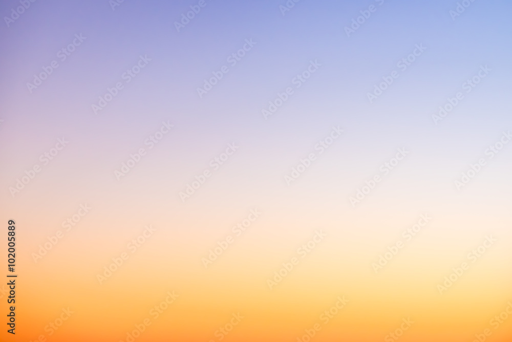 sky background on sunset