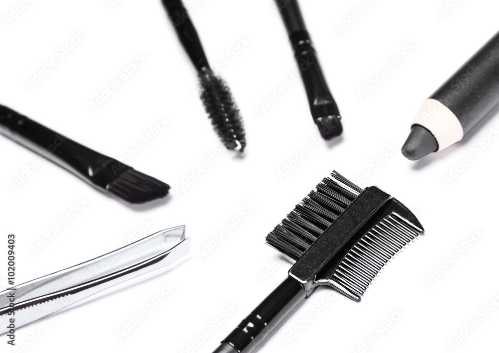 Accessories for care of the eyebrows Accessories for care of the eyebrows