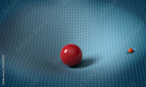 Foto sphere is affecting space / time around it