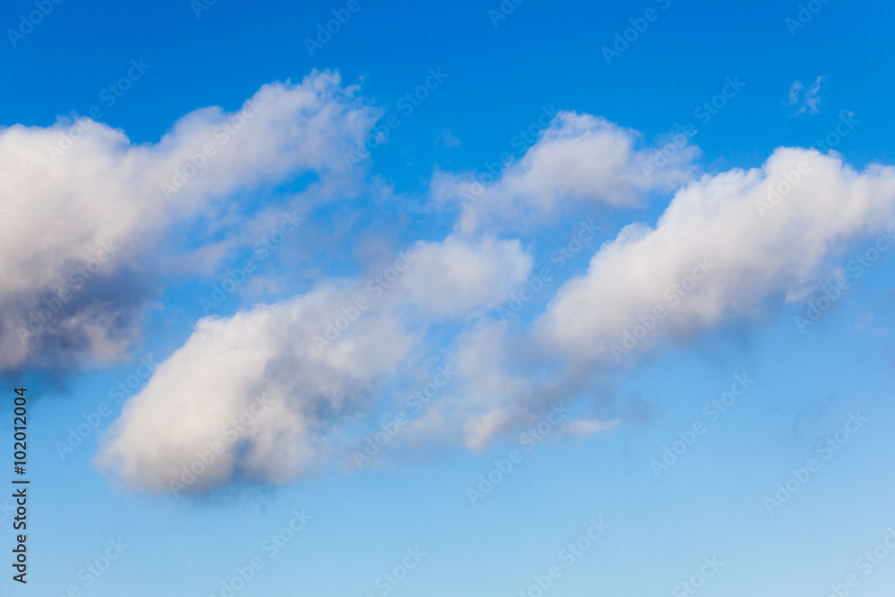 clouds in the blue sky clouds in the blue sky