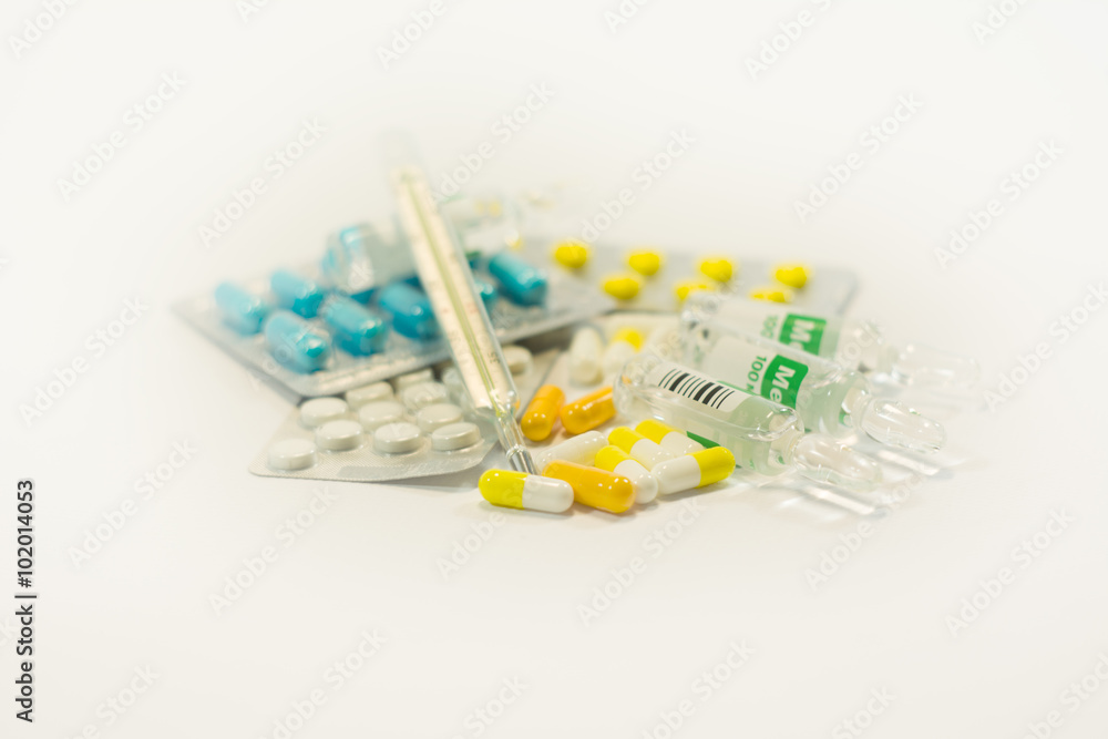 Tablets and capsules in the set Tablets and capsules in the set