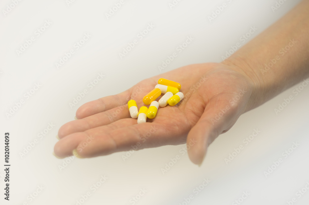 Tablets and capsules in the set Tablets and capsules in the set