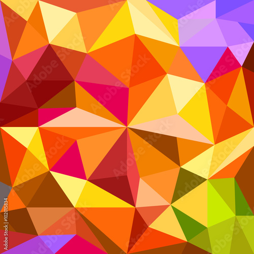 Abstract background of different color figures. Template for a t