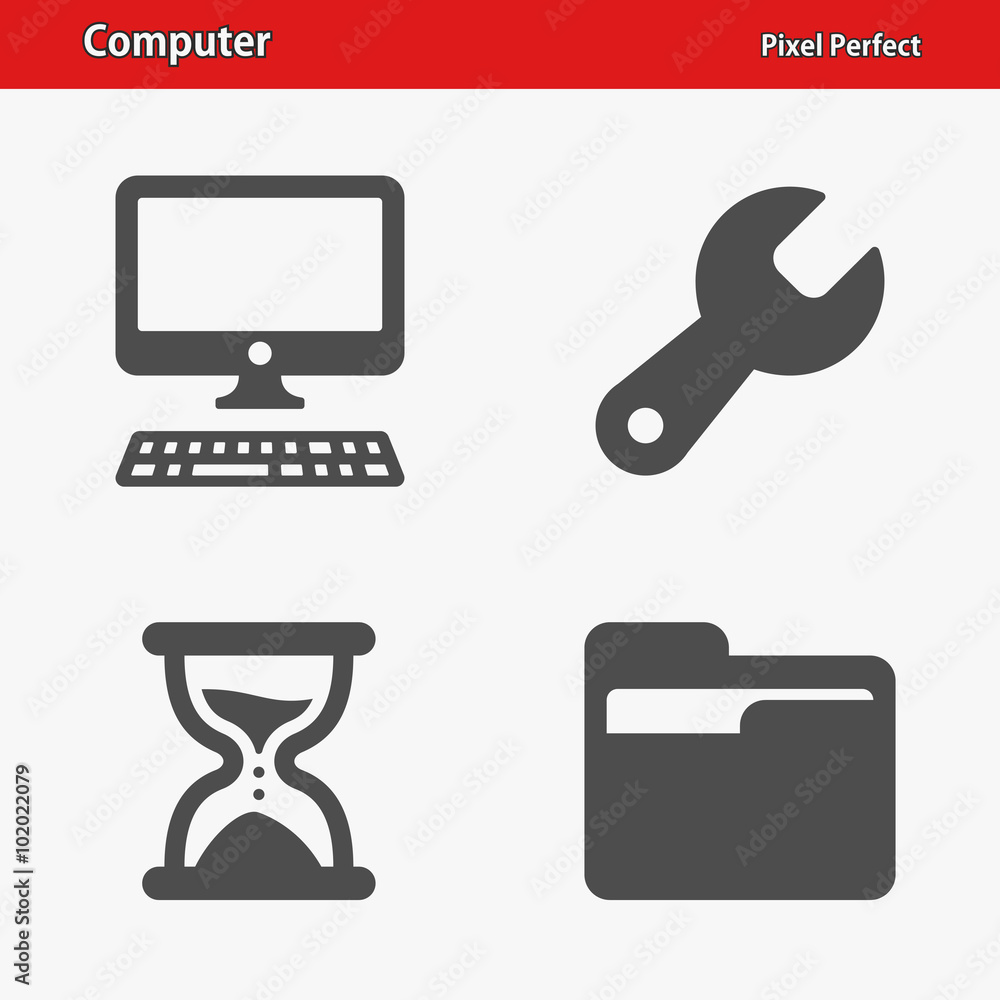 Computer Icons. Professional, pixel perfect icons optimized for both large and small resolutions. EPS 8 format. Computer Icons. Professional, pixel perfect icons optimized for both large and small resolutions. EPS 8 format.