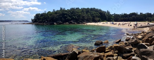 Plage de Shelly, Manly, Sydney, Australie photo