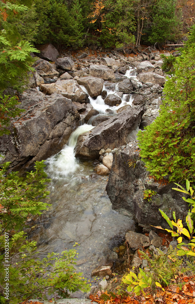 High View of Waterfall