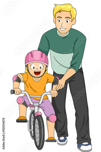 Bike Lesson Girl