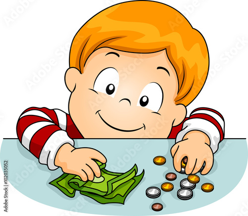 Kid Boy Money Table