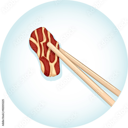 Chopsticks Beef Meat