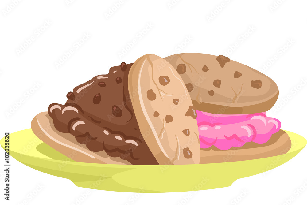 Ice Cream Cookies Ice Cream Cookies