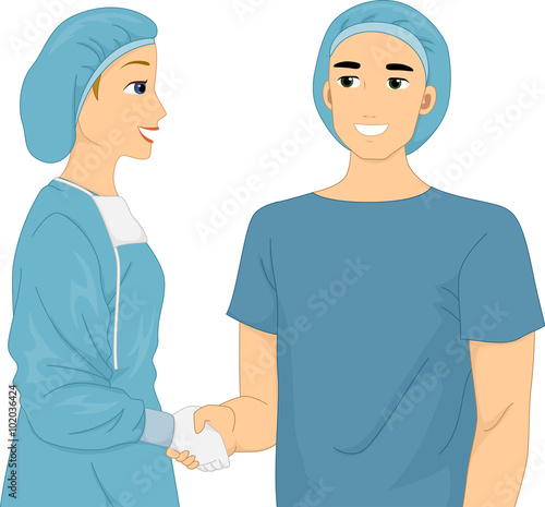 Doctor and Patient Hand Shake