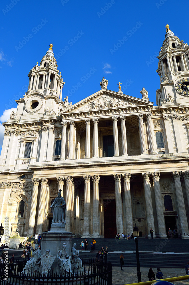 Obraz premium St. Paul's Cathedral church, London, UK..