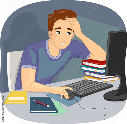 Man Computer Work