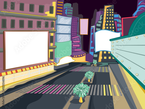 City Night Frame