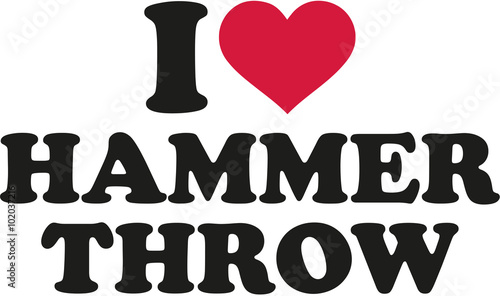 I love hammer throw