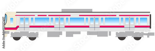 電車　列車　鉄道　アイコン