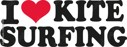 I love kite surfing