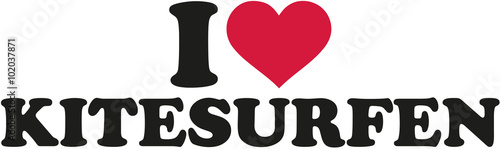 I love kitesurfing german