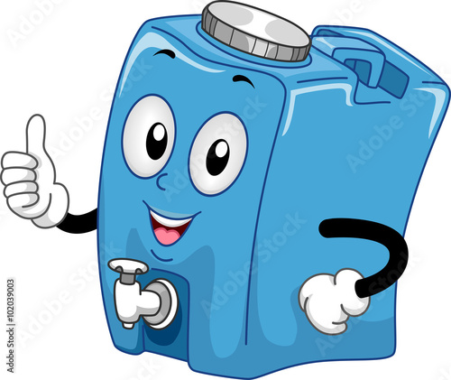 Mascot Water Container