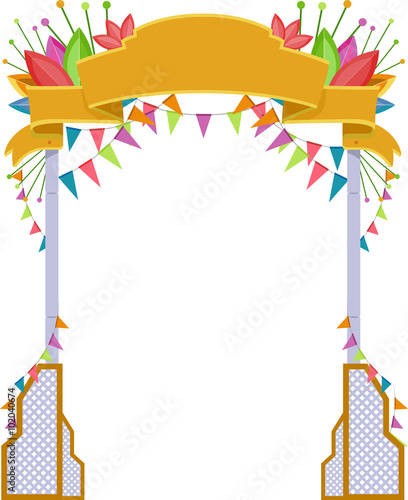 Welcome Arch Festival