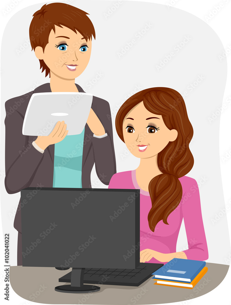 Girl Teen Teacher Girl Teen Teacher
