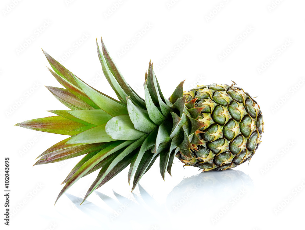 Pineapple isolated on the white background Pineapple isolated on the white background
