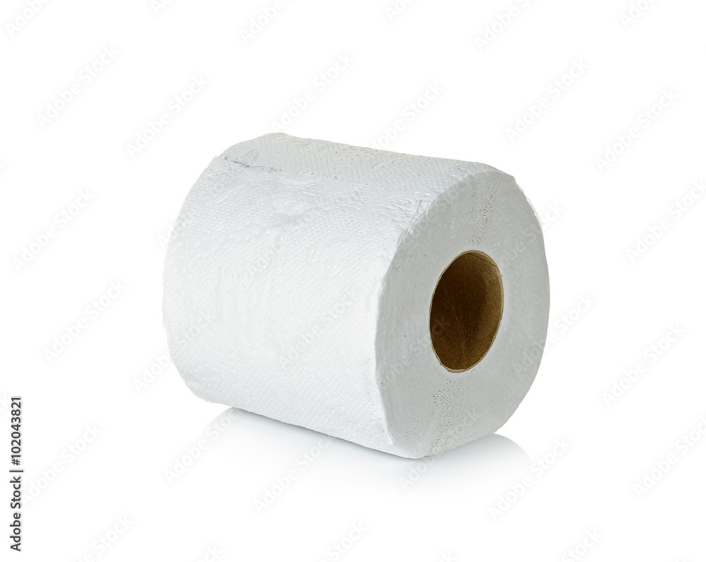 Tissue isolated on the white background Tissue isolated on the white background
