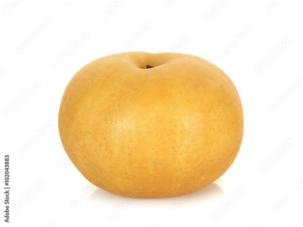 Pear isolated on the white background Pear isolated on the white background