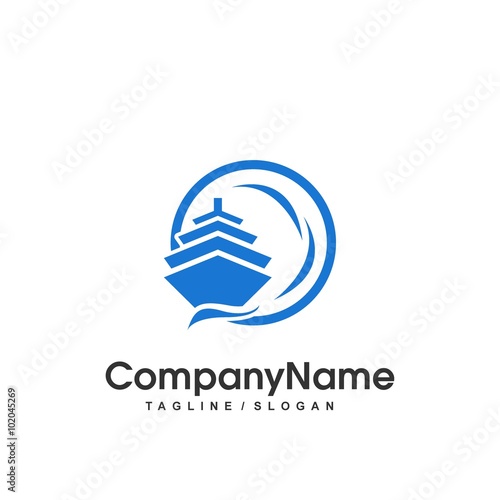 cruise logo icon Vector