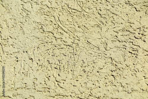 Modern textured stucco facade of a cottage